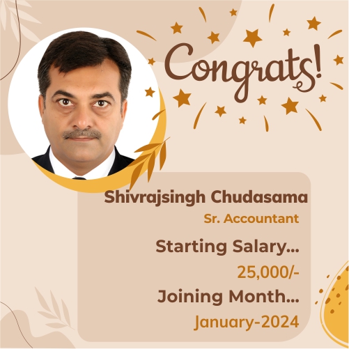 Placed candidate Shivraj