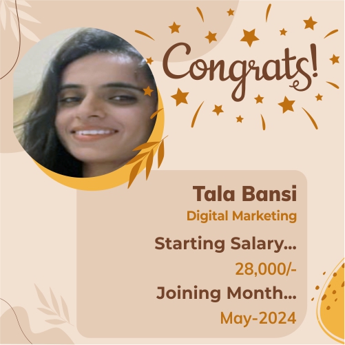 Placed candidate Tala Bansi